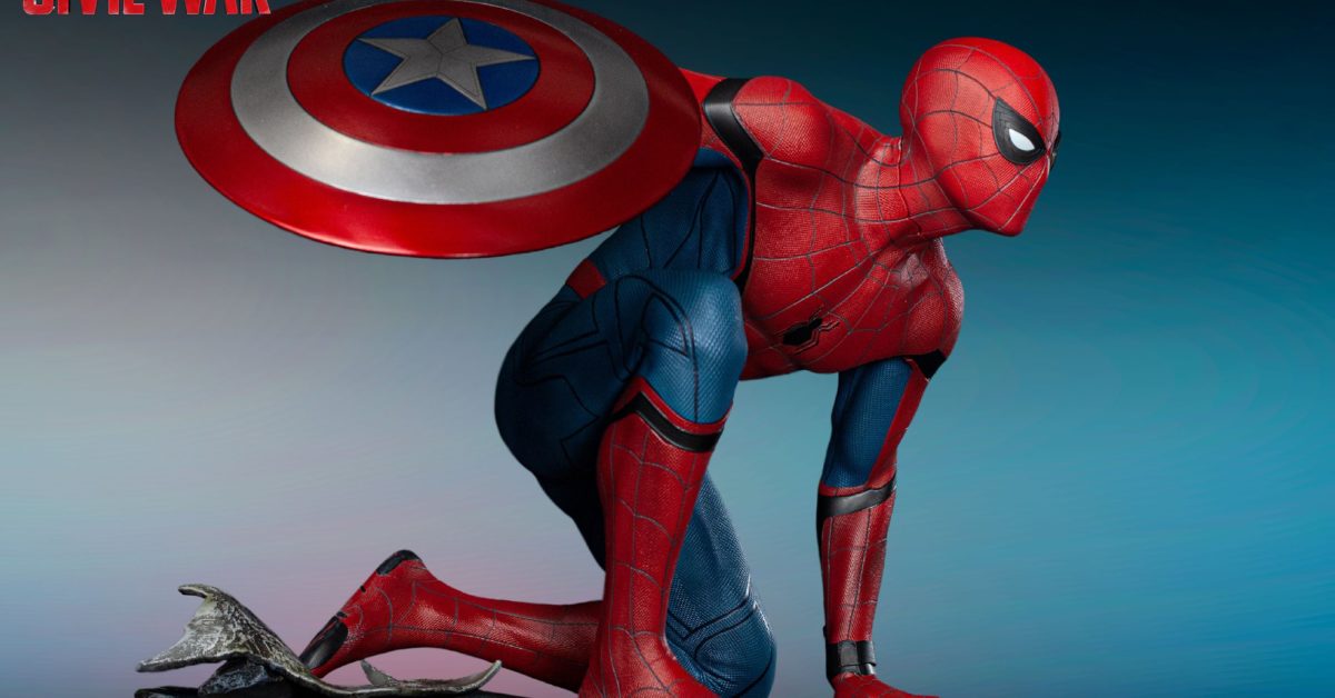 SpiderMan Dons Captain America’s Shield in New Queen