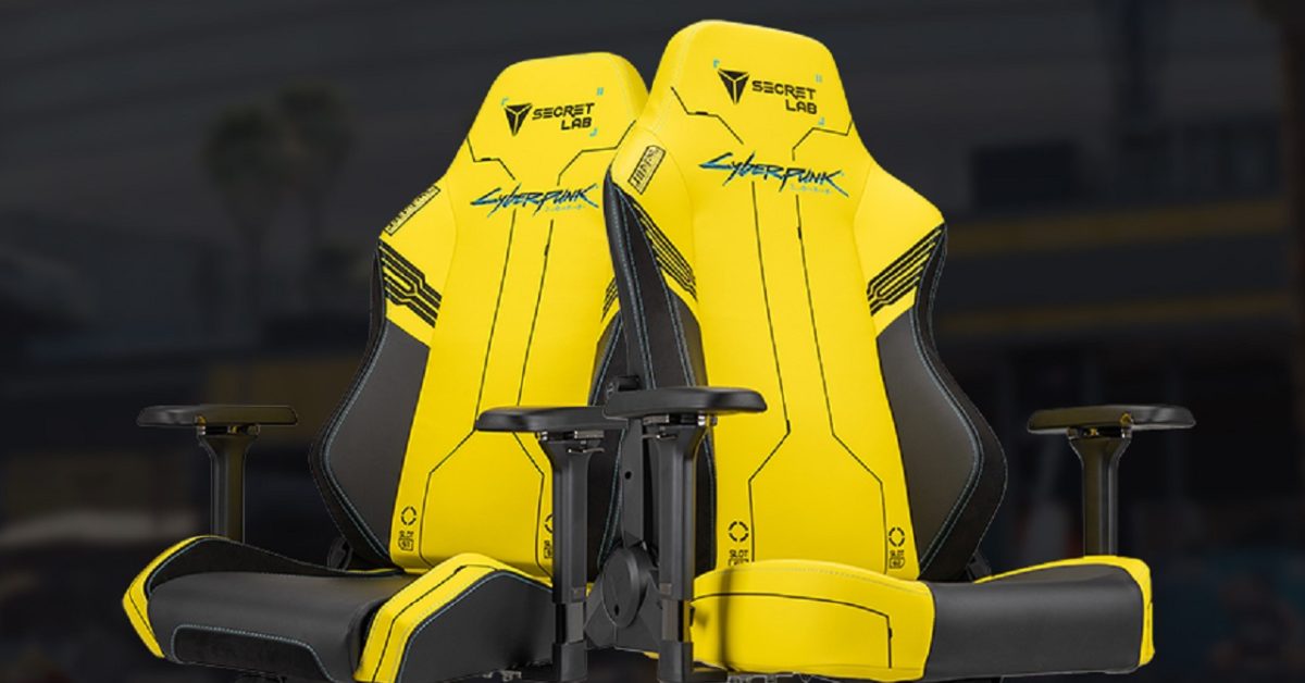 Secretlab Will Be Restocking Their Cyberpunk 2077 Gaming Chairs