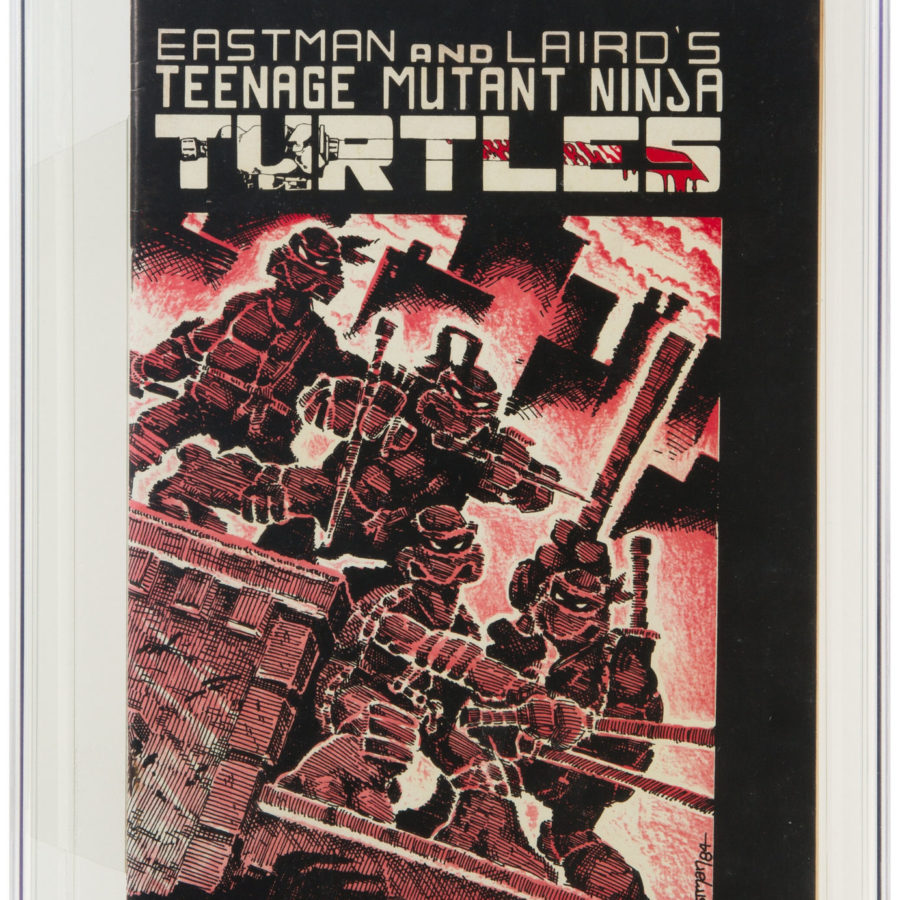TMNT #1 First Print At Heritage Auctions Today, How High