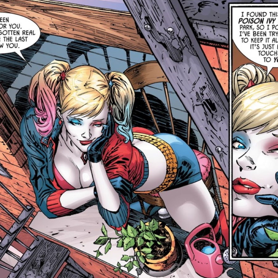 900px x 900px - Harley Quinn Still In Love With Poison Ivy - Batman #103 Spoilers