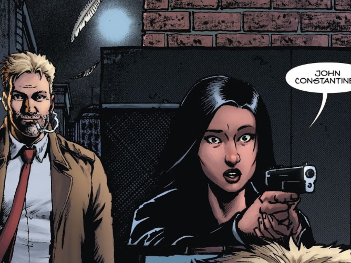 How Come All The Police Have Guns In Hellblazer: Rise And Fall?