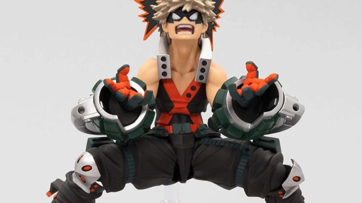 My Hero Academia Katsuki Bakugo Gets New Explosive Revoltech Figure