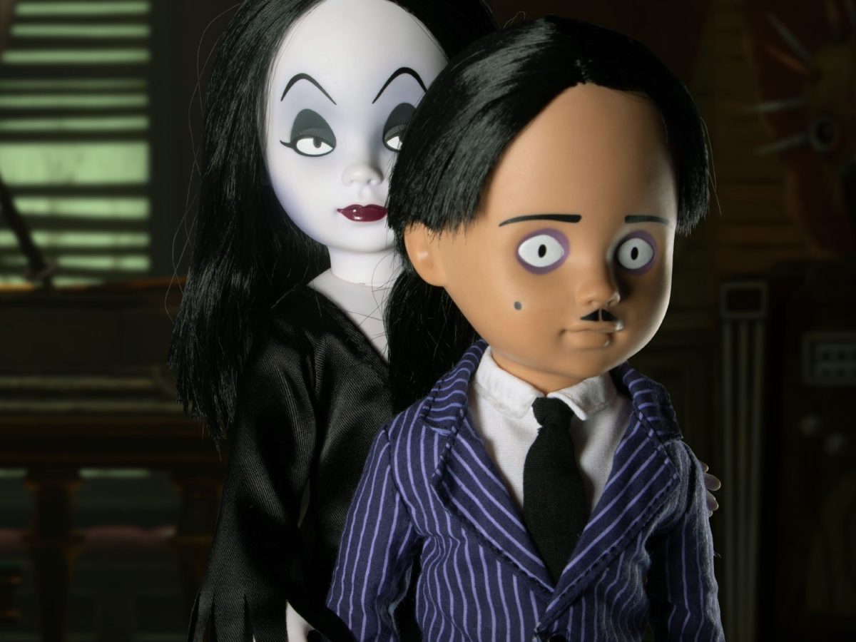 morticia addams doll