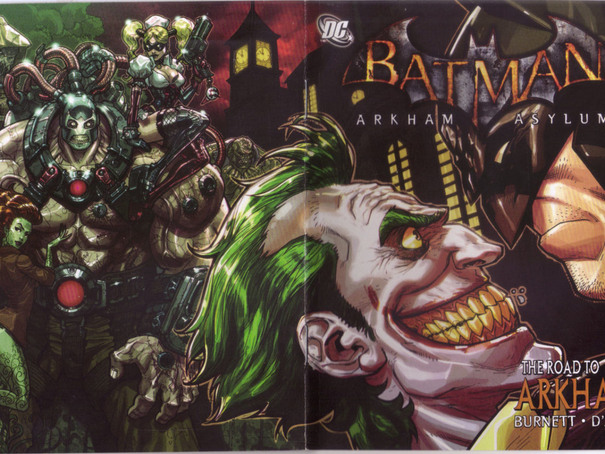 Batman Arkham Asylum Poster Lodnative 