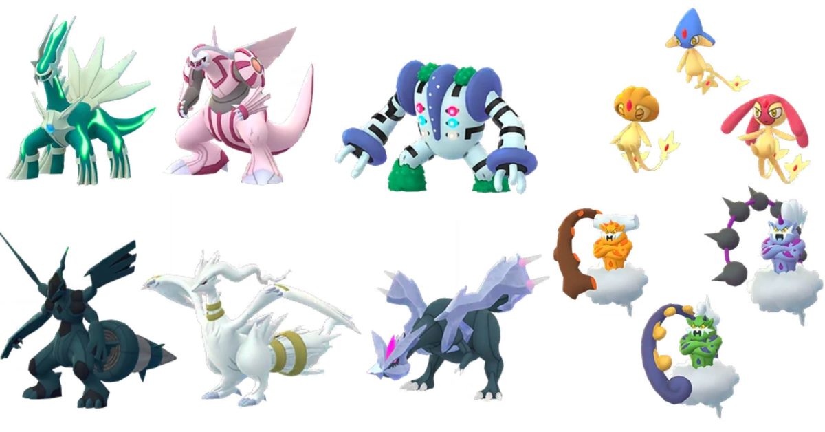 Are Reshiram and Zekrom shiny in Pokemon Go?