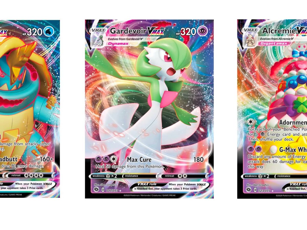 The Pokémon VMAX Cards Of Pokémon TCG: Champion's Path