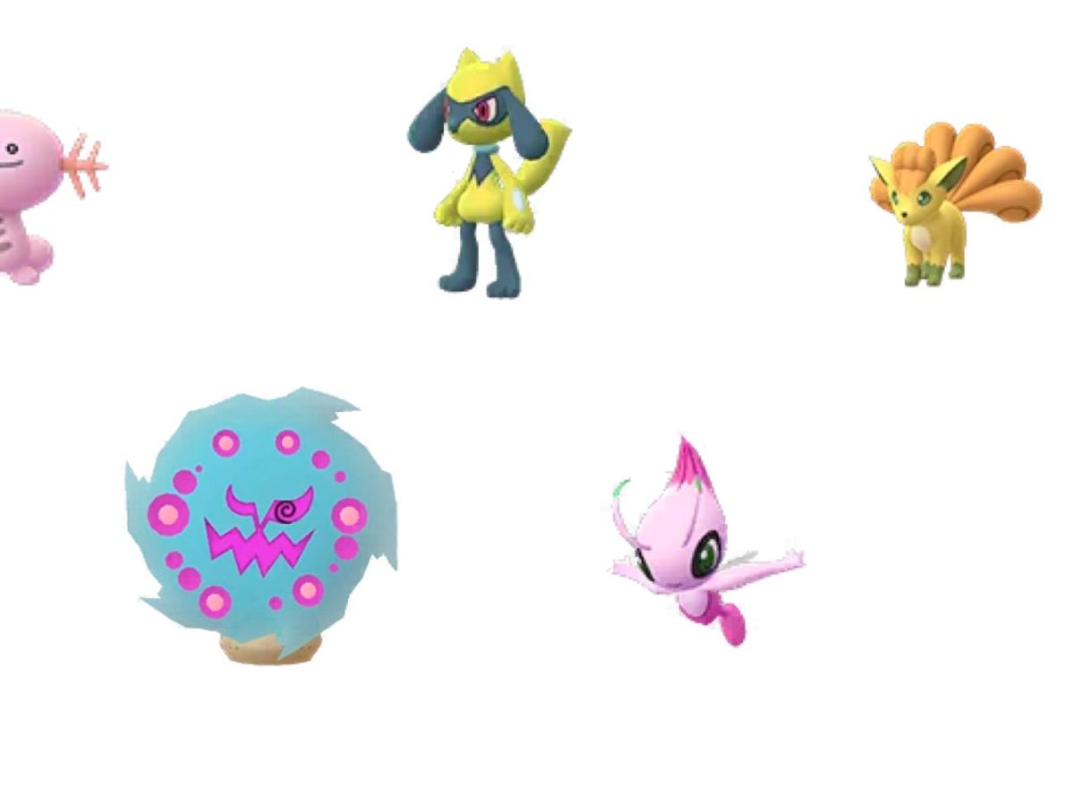 Top 12 pokémons shiny