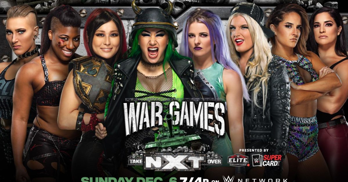 NXT Takeover WarGames Results Women's WarGames Match