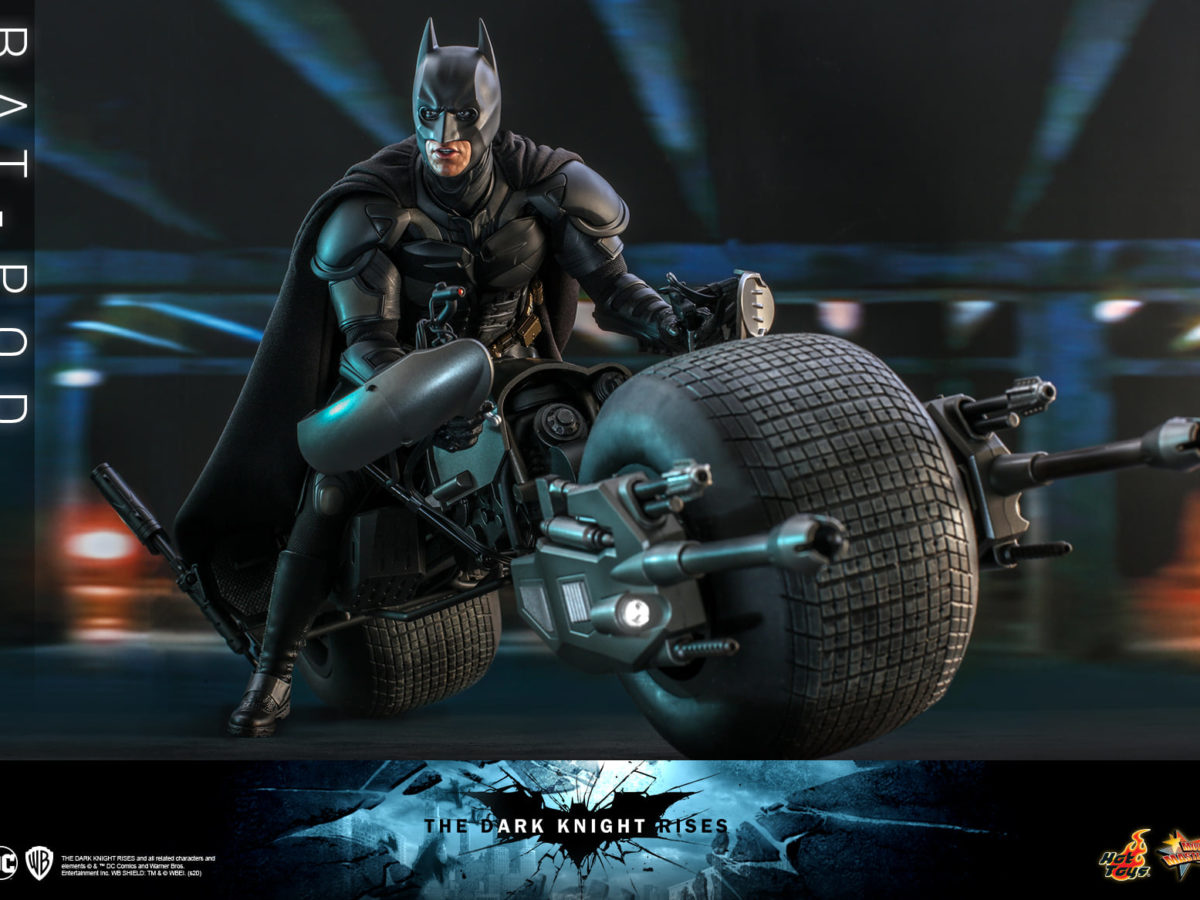 The Dark Knight Rises Bat-Pod Returns with Hot Toys Re-Release