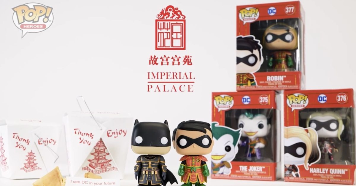 Funko Unveils DC Comics Imperial Palace Pop Vinyls