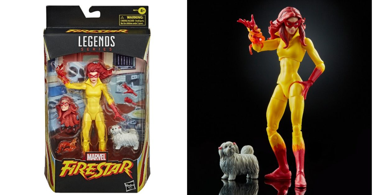 marvel legends firestar