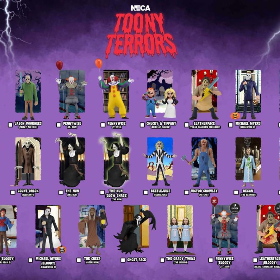 NECA 12 Days Of Downloads: Toony Terrors Checklist Revealed