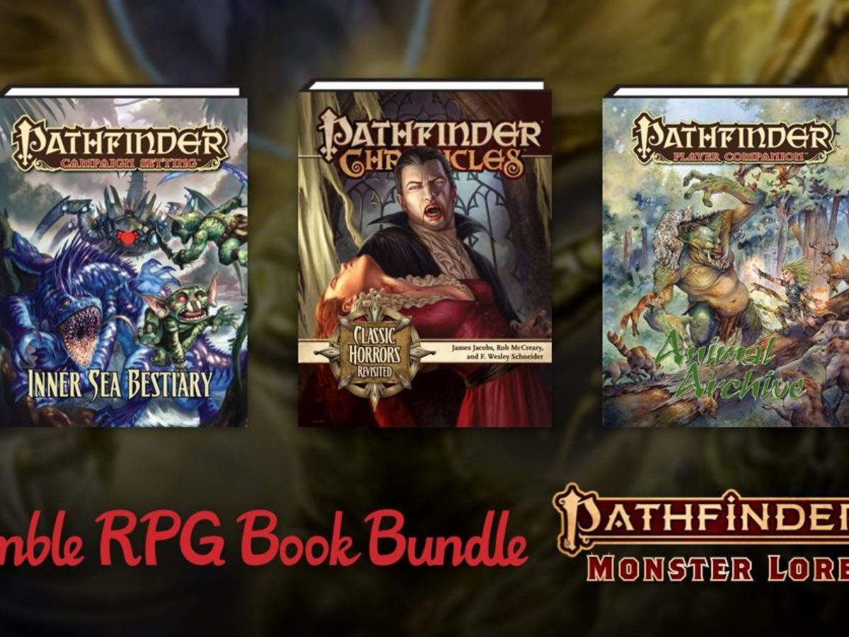 Humble Bundle Is Offering Up Pathfinder Monster Lore By Paizo
