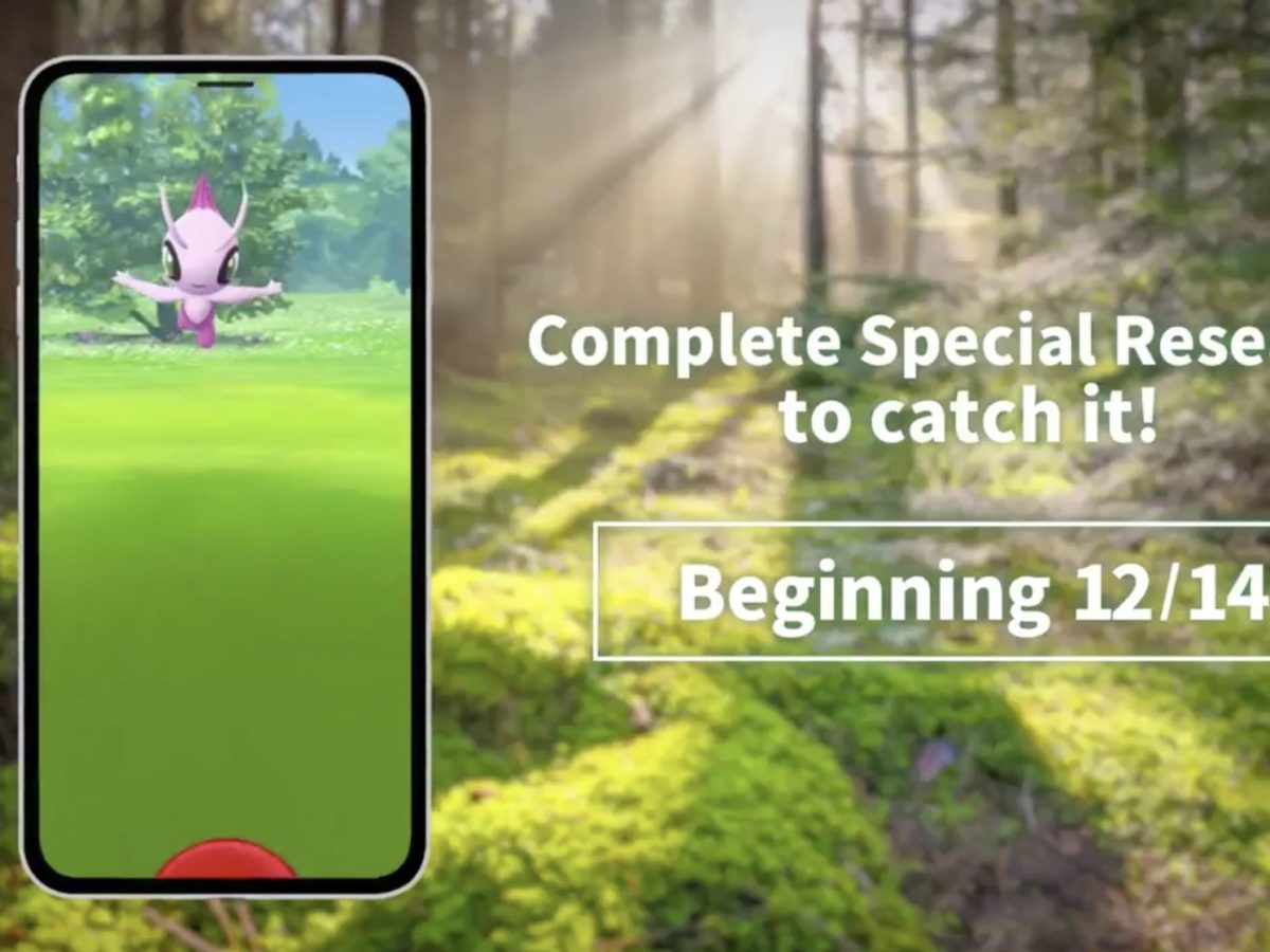 Pokemon Go players can catch Celebi through special research quests from  next week