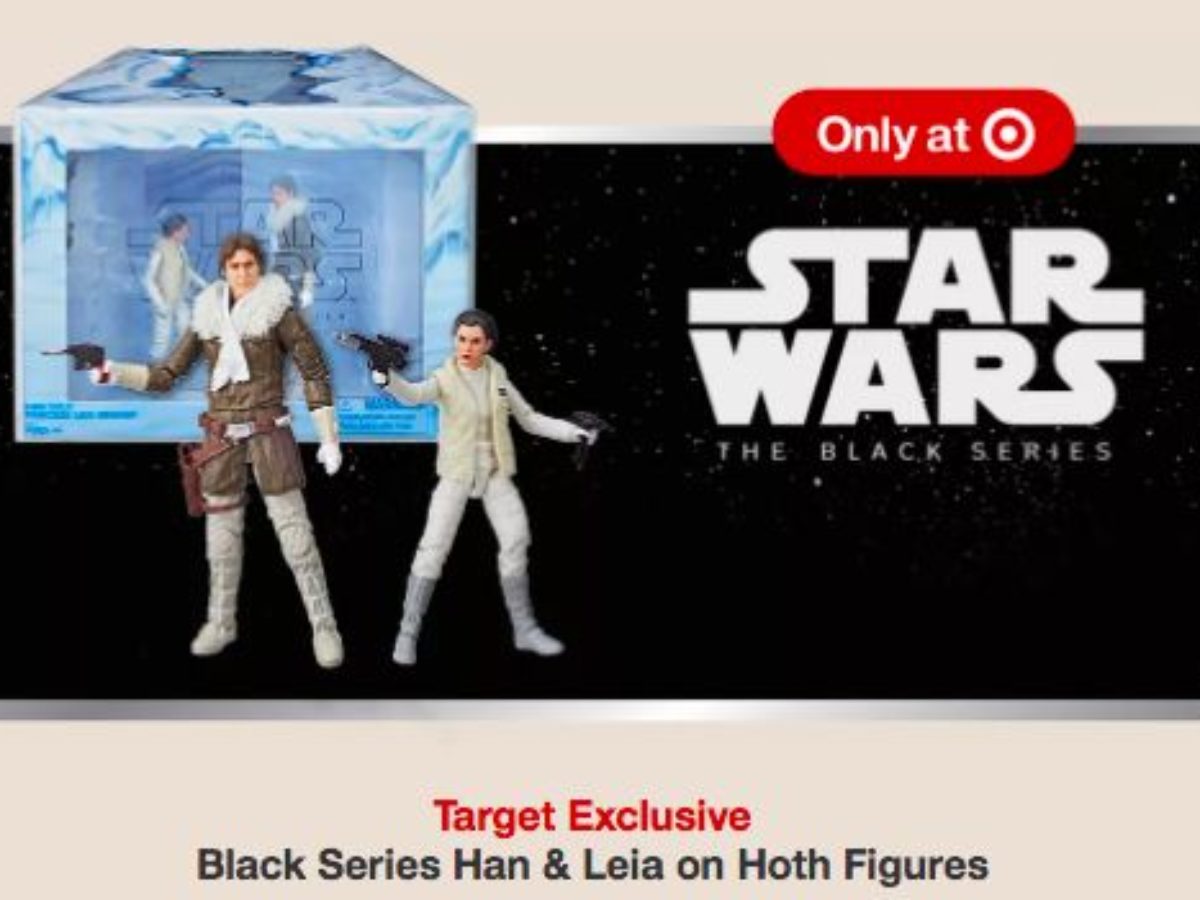 Star wars black series exclusive han solo and princess leia store on hoth