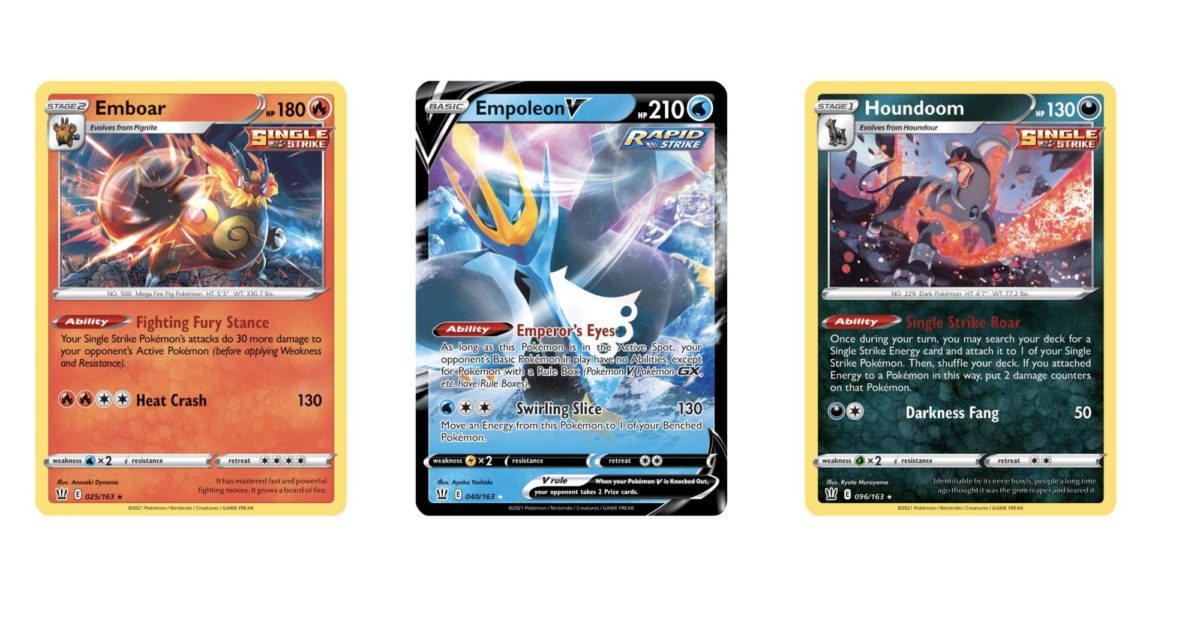 Preview The Cards Of The New Pokemon Tcg Battle Styles Expansion