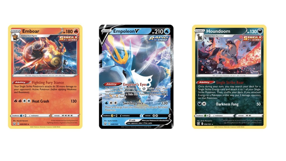 Preview The Cards Of The New Pokmon TCG Battle Styles Expansion