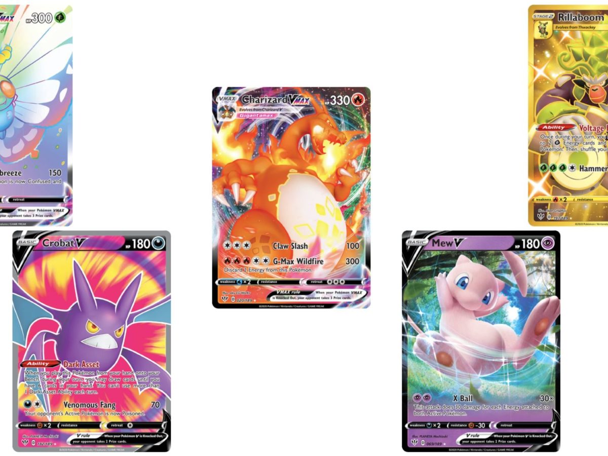 Mew V - Sword & Shield: Darkness Ablaze - Pokemon