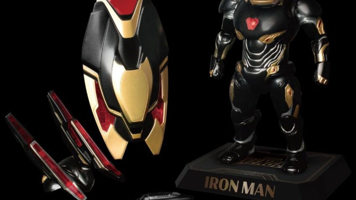 Iron Man Goes Black And Gold With Beast Kingdom