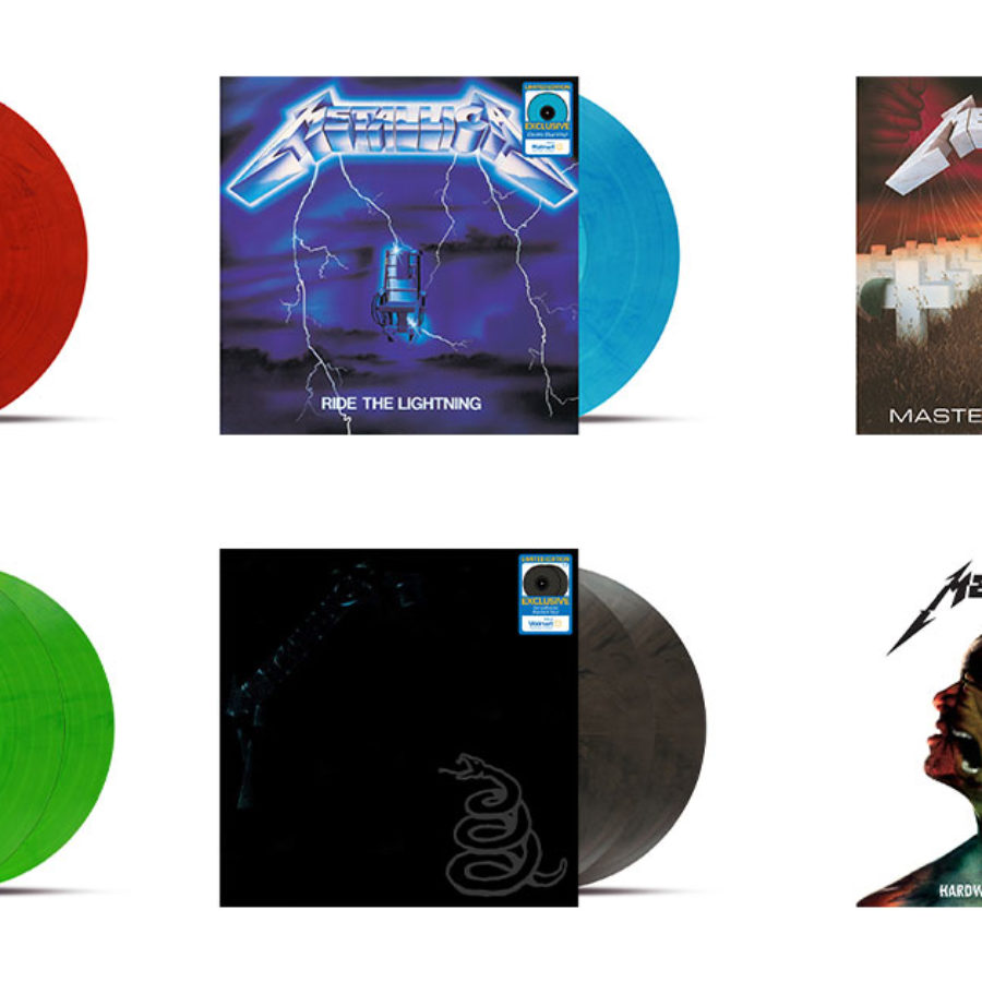 Our First Five Albums Available on Colored Vinyl Outside the US