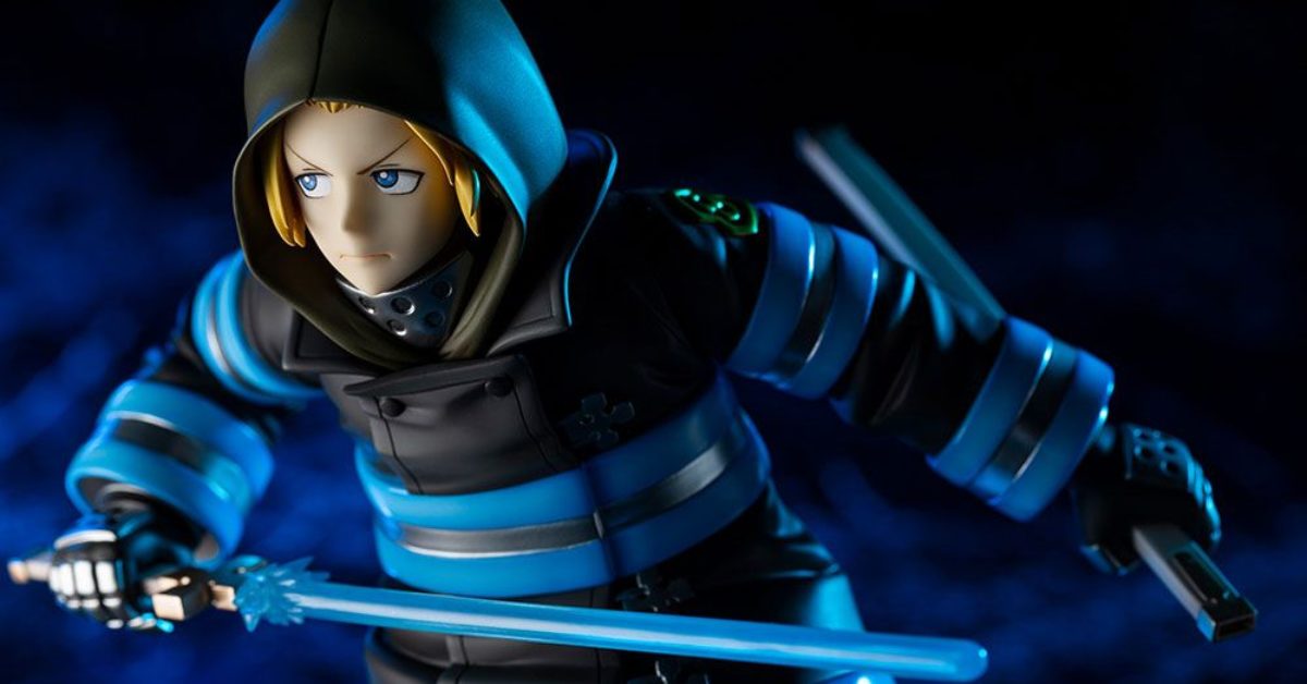 Fire Force Arthur Boyle Brings the Heat and Excalibur to Kotobukiya