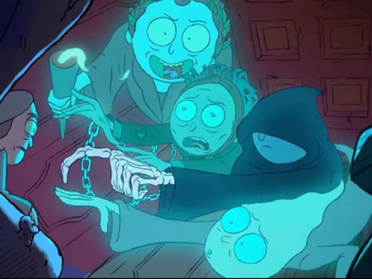 Rick Ain T Afraid Of No Ghosts In New Rick And Morty Holiday Promo