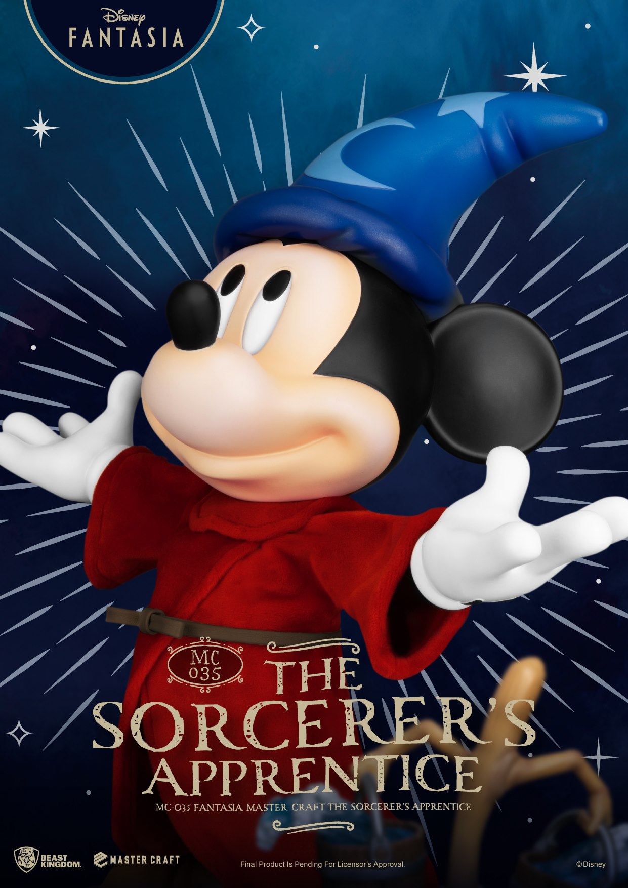 Mickey Mouse Is the Sorcerers Apprentice With Beast Kingdom Flipboard