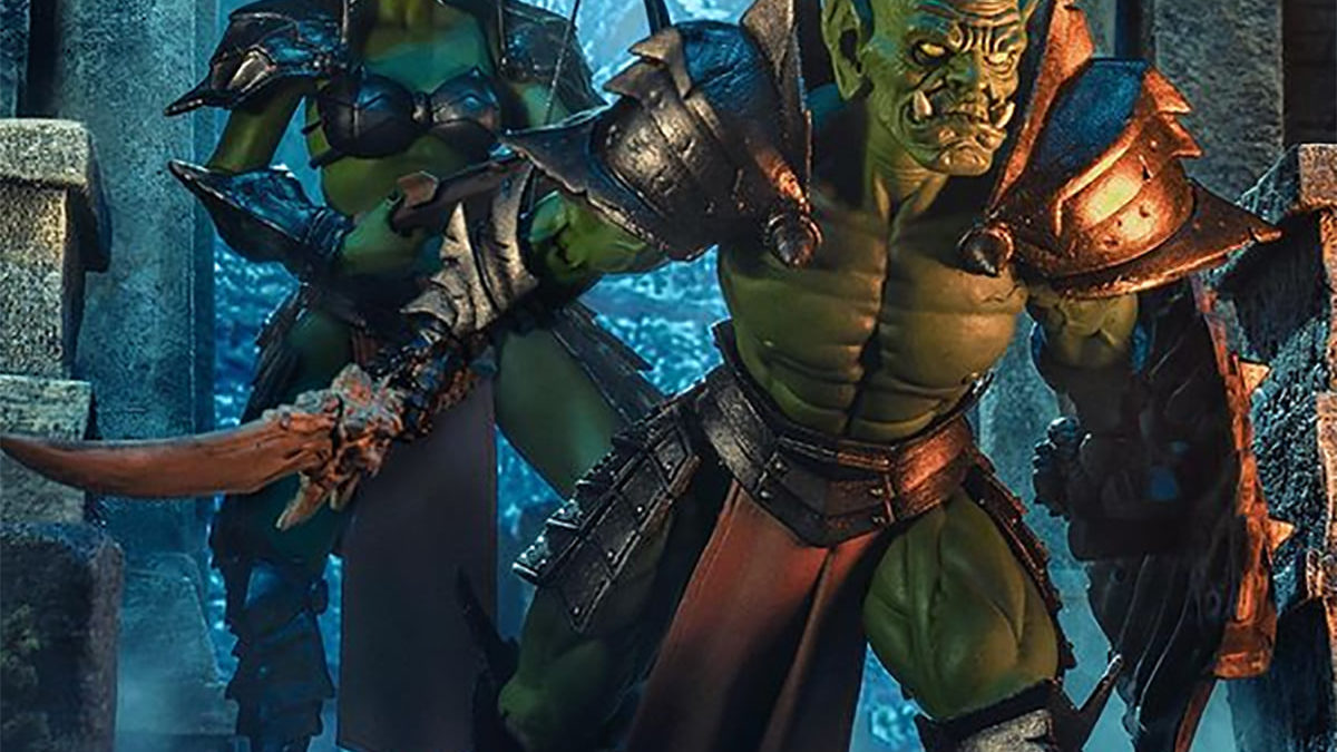 Mythic Legions Tactics Deluxe Orc Builder Figure Sets Coming Soon