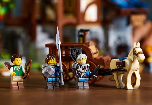 medieval lego knights