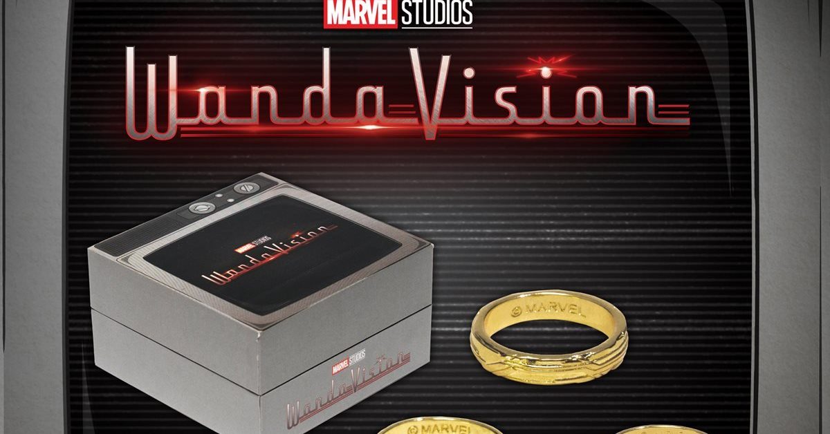 WandaVision Wedding Rings Prop Replica Arrive From Salesone