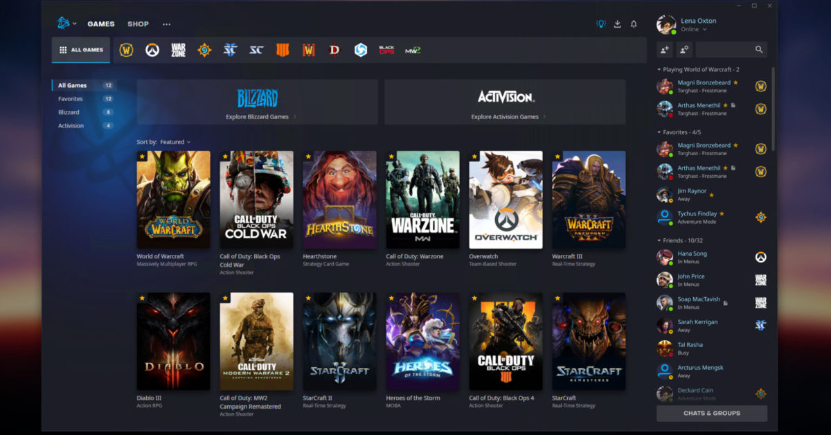Blizzard Shows Off The New Look For Battle.net 2.0