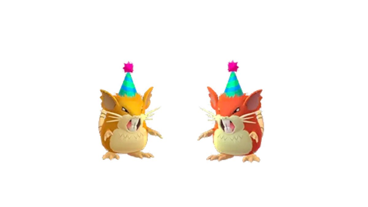 Party Hat Eevee Pokémon Go