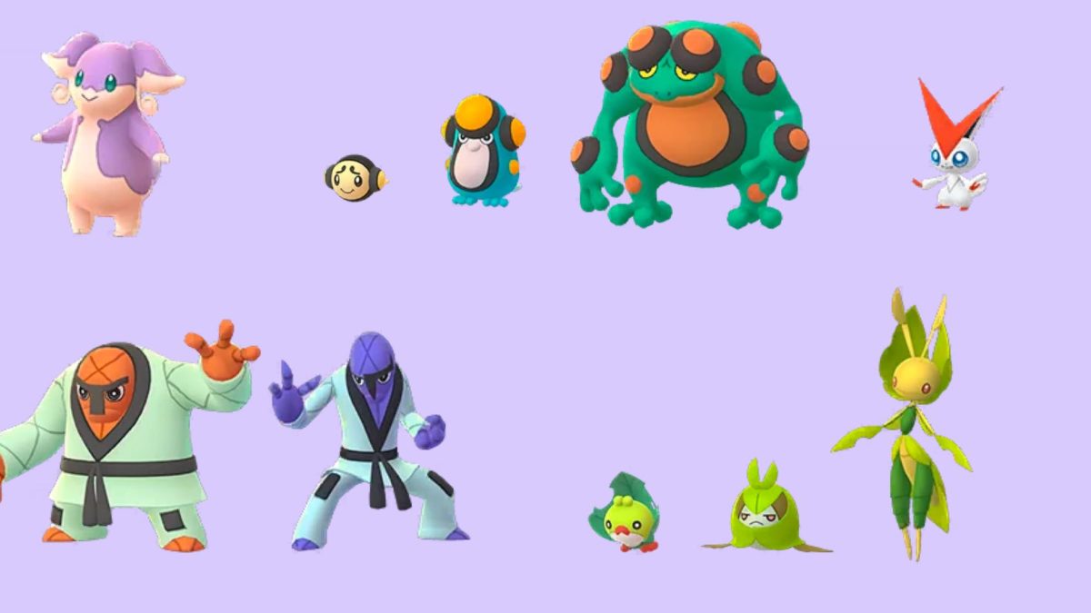 The Unreleased Unova Starter Pokémon Shinies In Pokémon GO