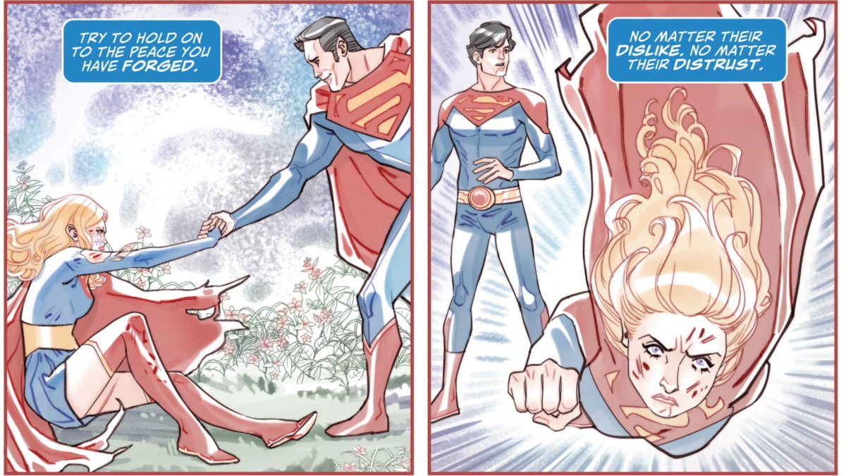 Supergirl Vs Superboy In Dc Future State Kara Zor El Superwoman