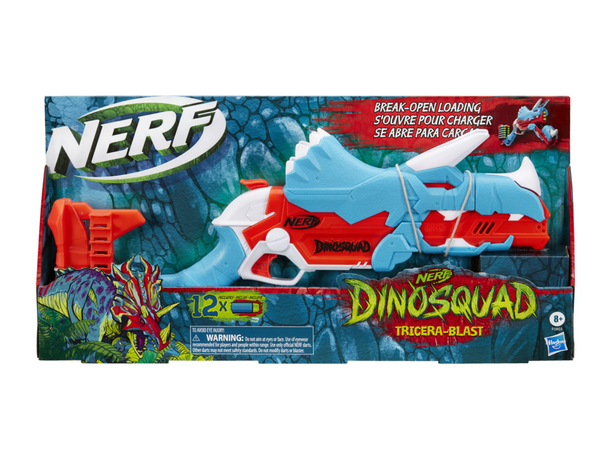 REVIEW] Nerf DinoSquad  Rex-Rampage, Tricera-Blast, & Stego-Smash 