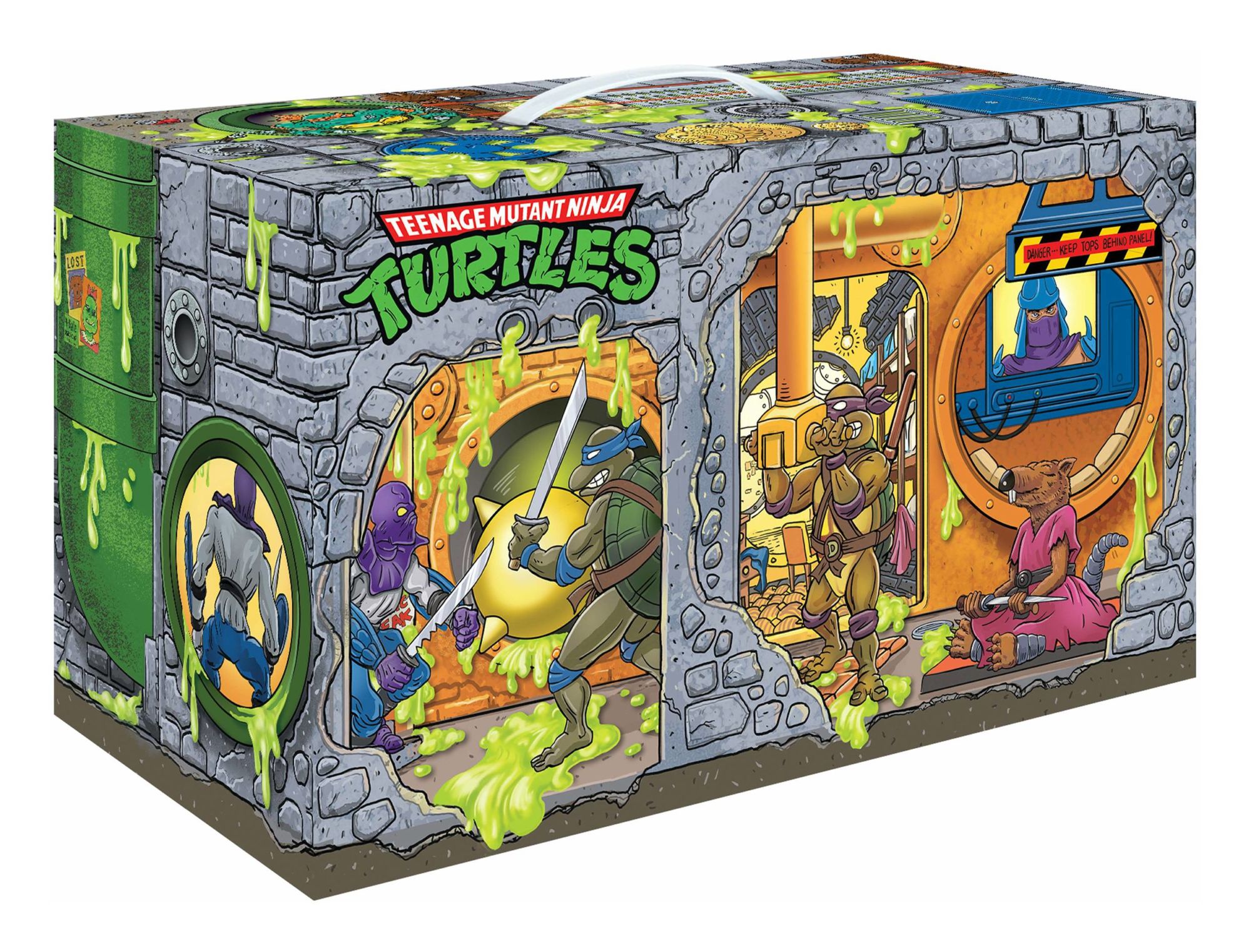 Teenage Mutant Ninja Turtles Sewer Lair Set Revealed by Playmates