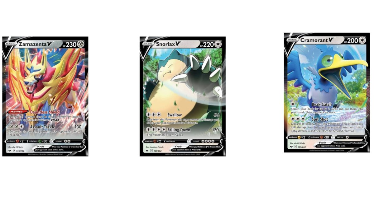 The Pokemon V Cards Of Pokemon Tcg Sword Shield Part 5