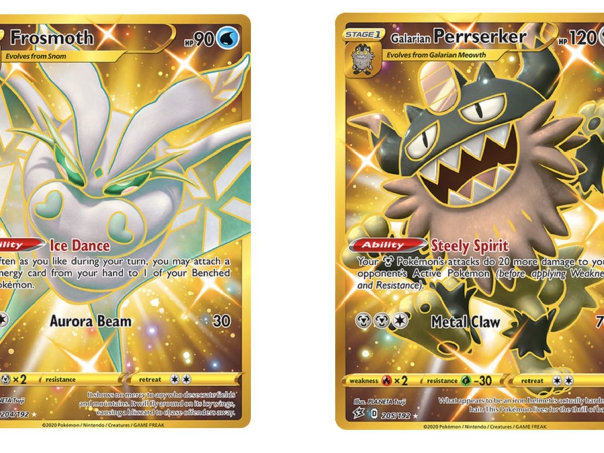 Secret Rare Gold Pokémon Cards Of Pokémon TCG: Rebel Clash Part 1