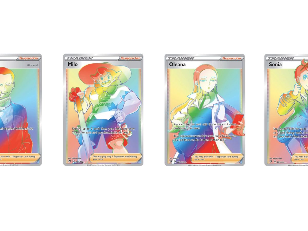 The Rainbow Rare Pokemon Cards Of Pokemon Tcg Rebel Clash Part 3