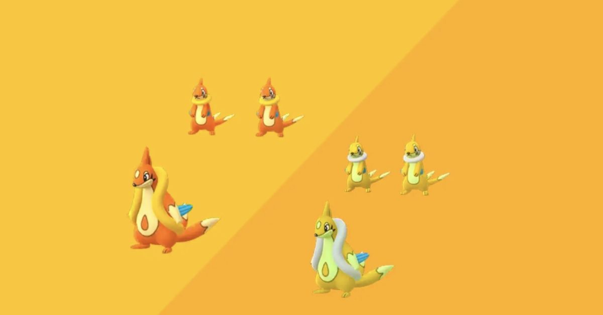 Shiny Buizel &amp; Floazel Are Now Live In Pokémon GO