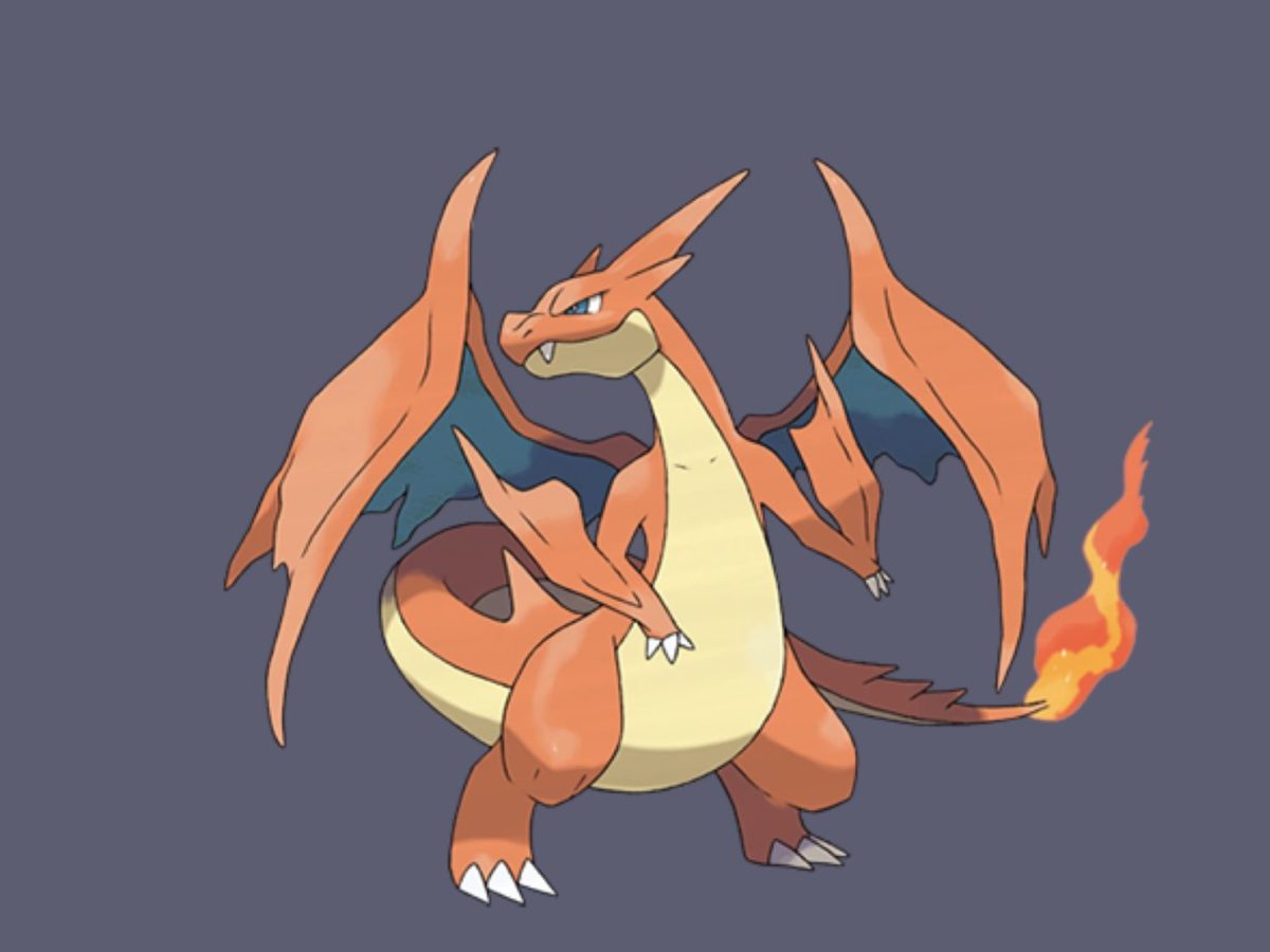 charizard, mega charizard x, and mega charizard y (pokemon) drawn