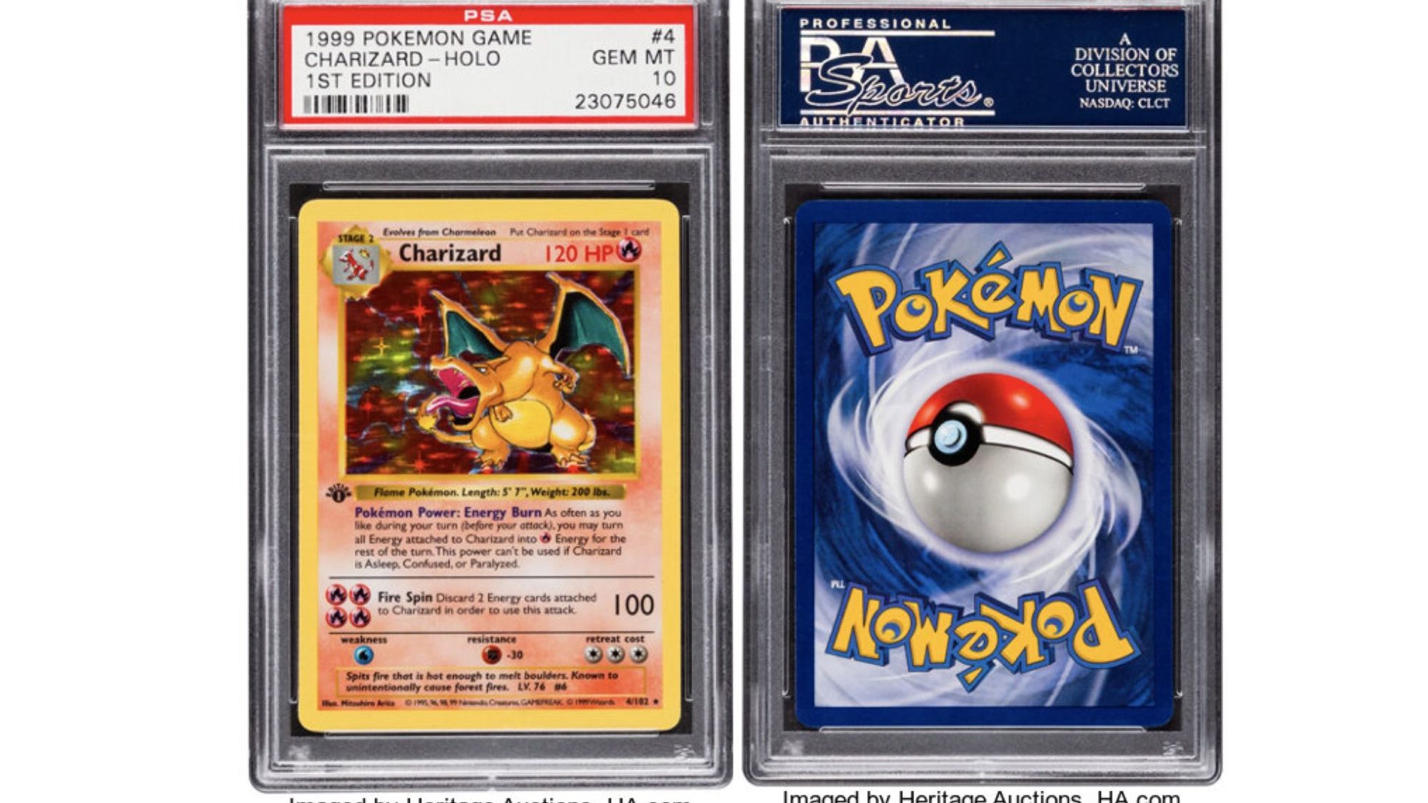 Calling All Pokmon TCG Collectors! THE Charizard Card Hits Auction