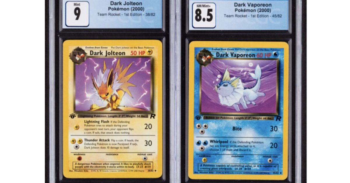 1995 dark vaporeon pokemon card value ex 110/113 - Delta Species Holofoil Hikaru Koike Dark Vaporeon #45 Prices |