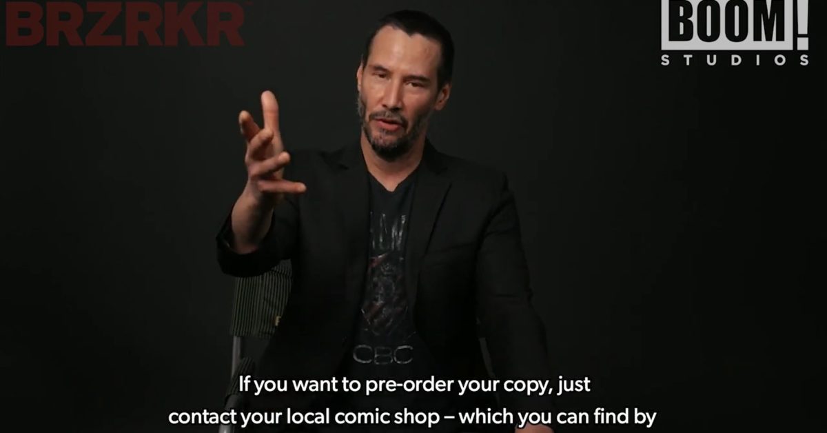 Keanu Reeves Tells YouTube Fans How To Find Their Local Comic Shop