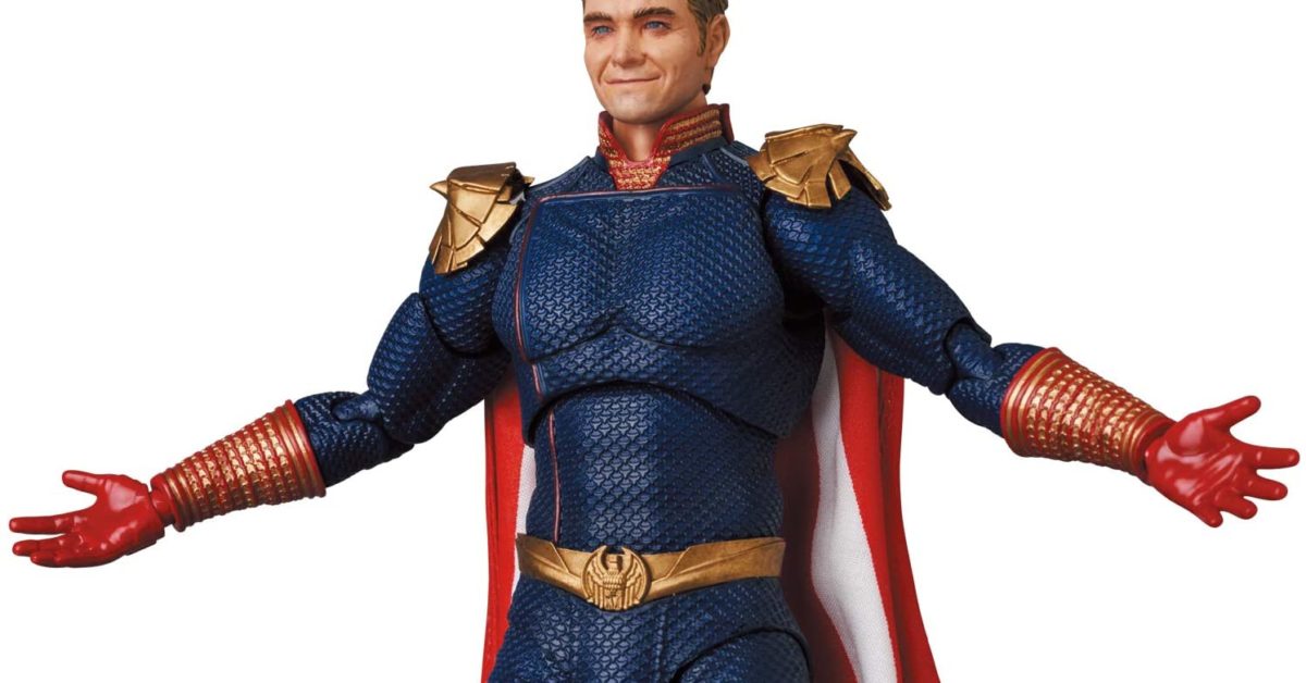 The Boys Homelander MAFEX Figure Arrives With Deadly Power