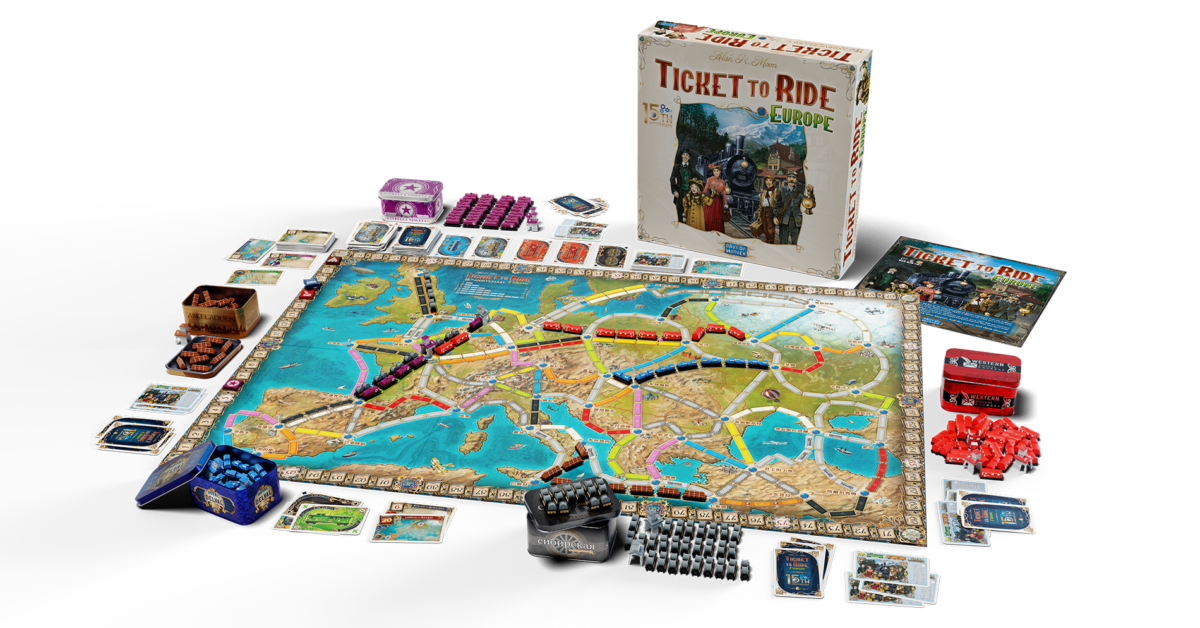 ticket to ride europe 15th anniversary