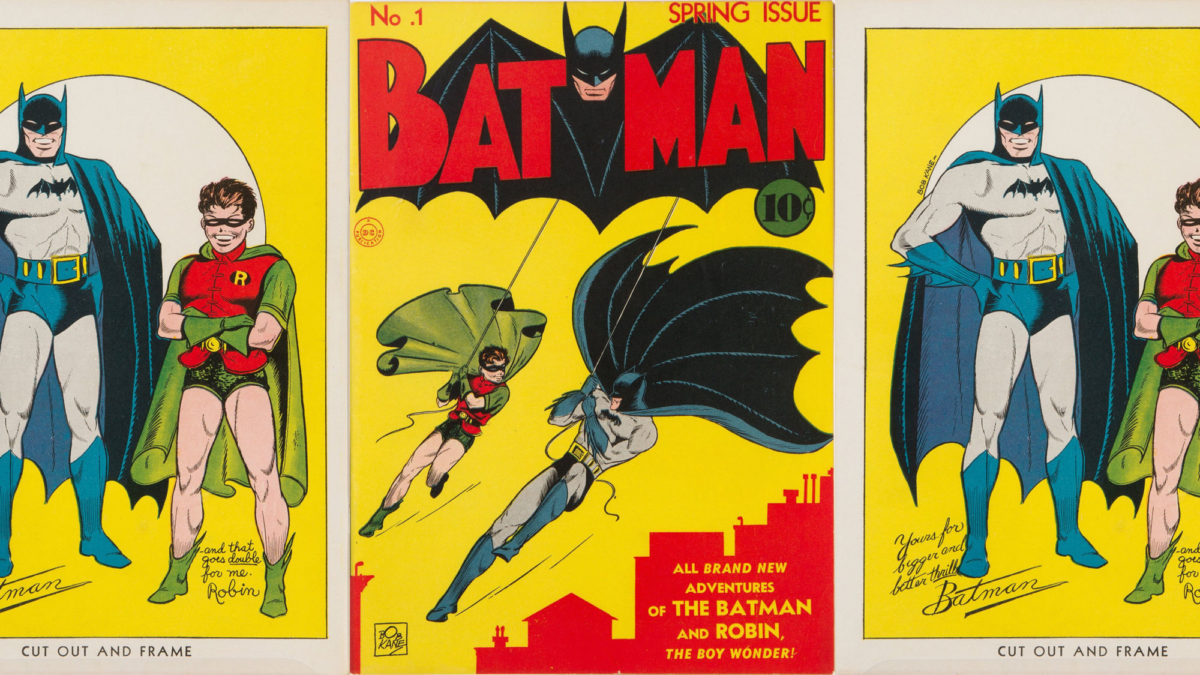 2 BAGS OF BAT-MAN COMIC BOOK MOVIE ADVERTISING MARBLES 