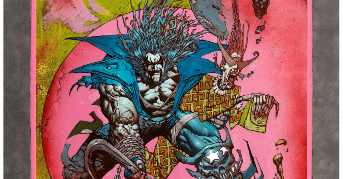 Simon Bisley FullyPainted Lobo Cover Currently Just 6000