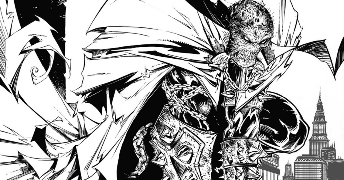 spawn coloring pages