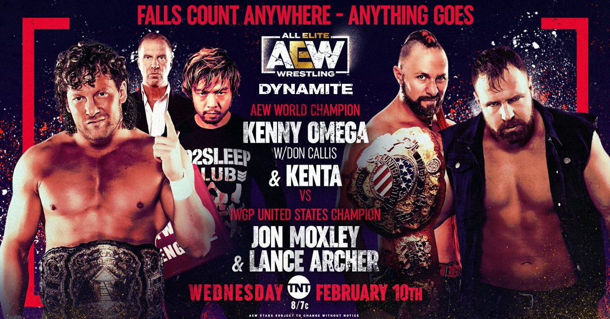 Omega and KENTA vs. Moxley and Archer Set for AEW Dynamite Next Week